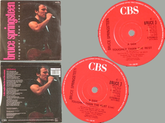 Bruce Springsteen - TOUGHER THAN THE REST (STUDIO / LIVE)